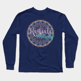 Radiate Positivity Mandala Long Sleeve T-Shirt